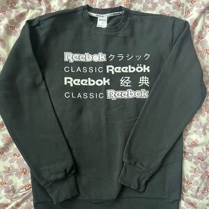 Reebok Classic Black Sweatshirt